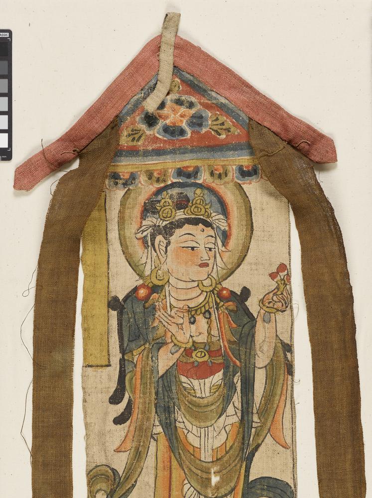 图片[3]-banner; painting; 幡(Chinese); 繪畫(Chinese) BM-1919-0101-0.152-China Archive